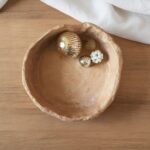 környezetbarát handcraft arany tál